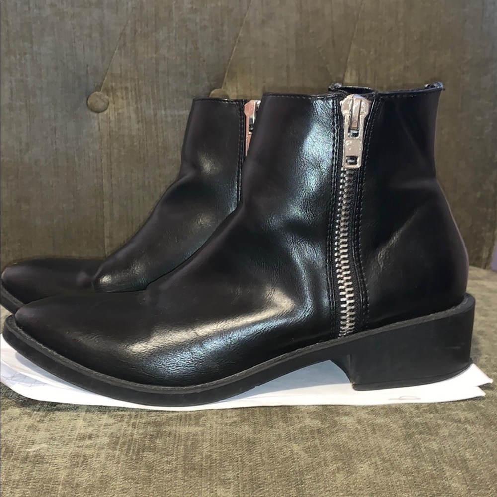 Black booties